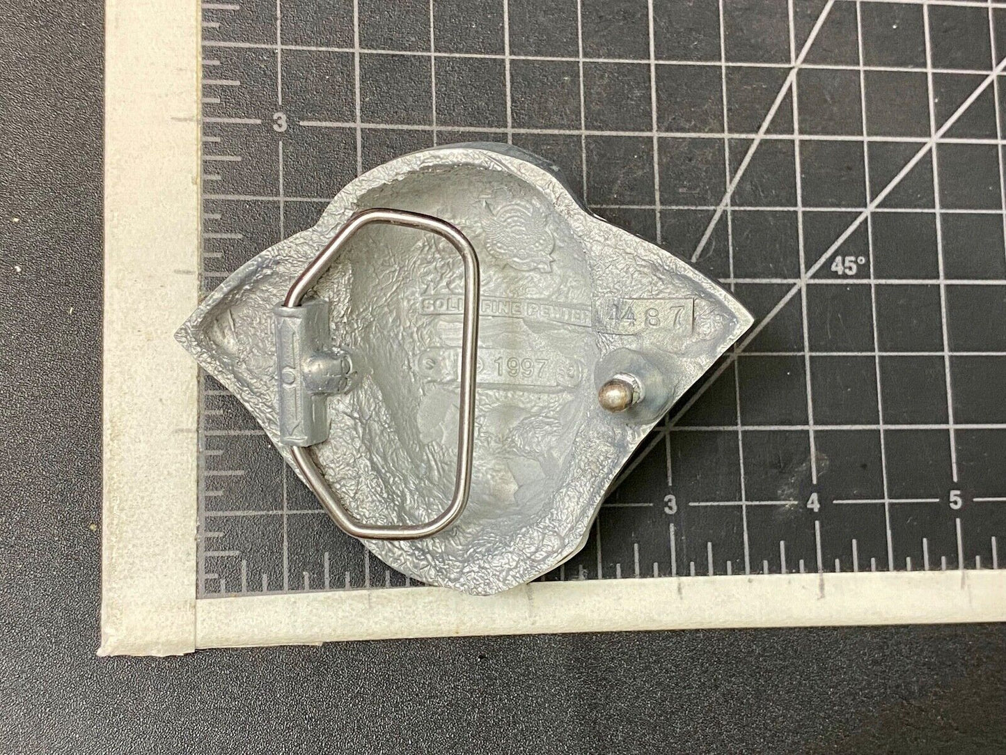 Vampire Fangs Count Dracula Blood Fang Novelty Figural Belt Buckle