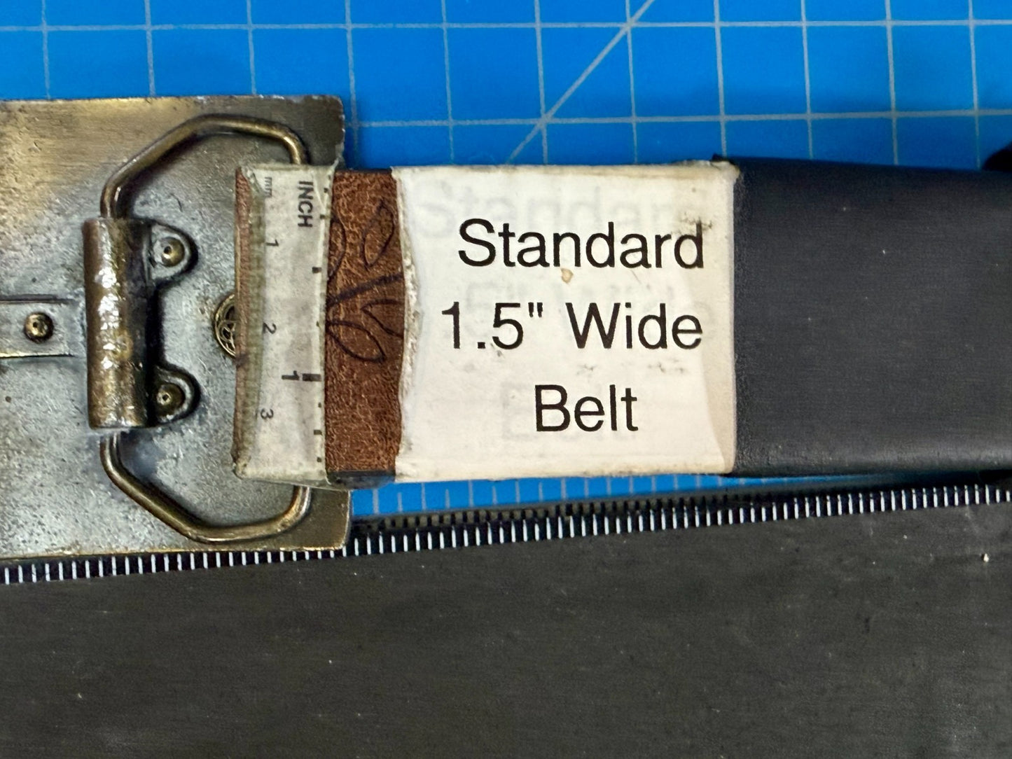 1904 St. Louis Exposition GERONIMO Native American Indian Bergamot Belt Buckle