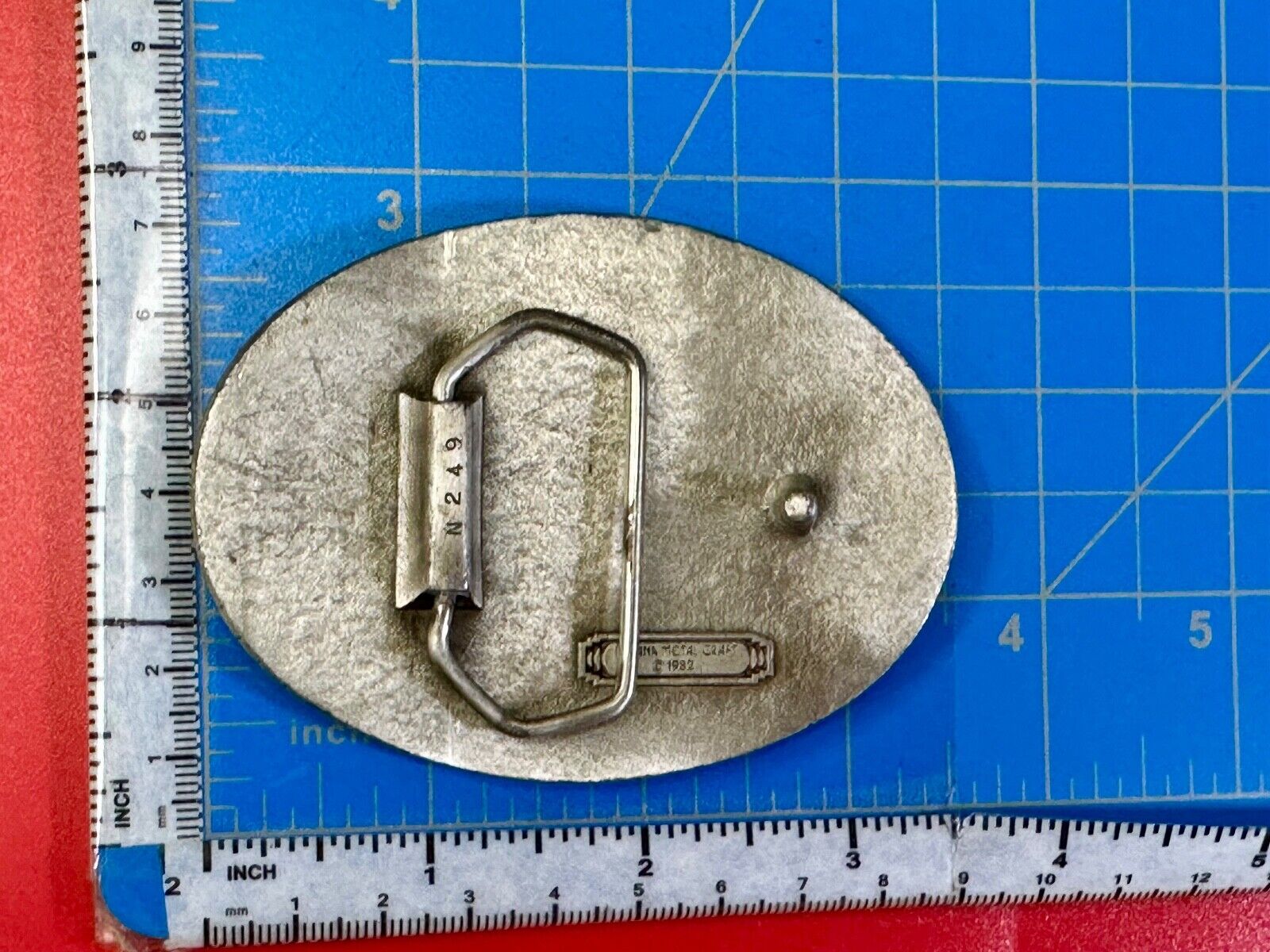 Arabian Horse commemorative Indiana Metal Craft Vintage 1982  belt buckle