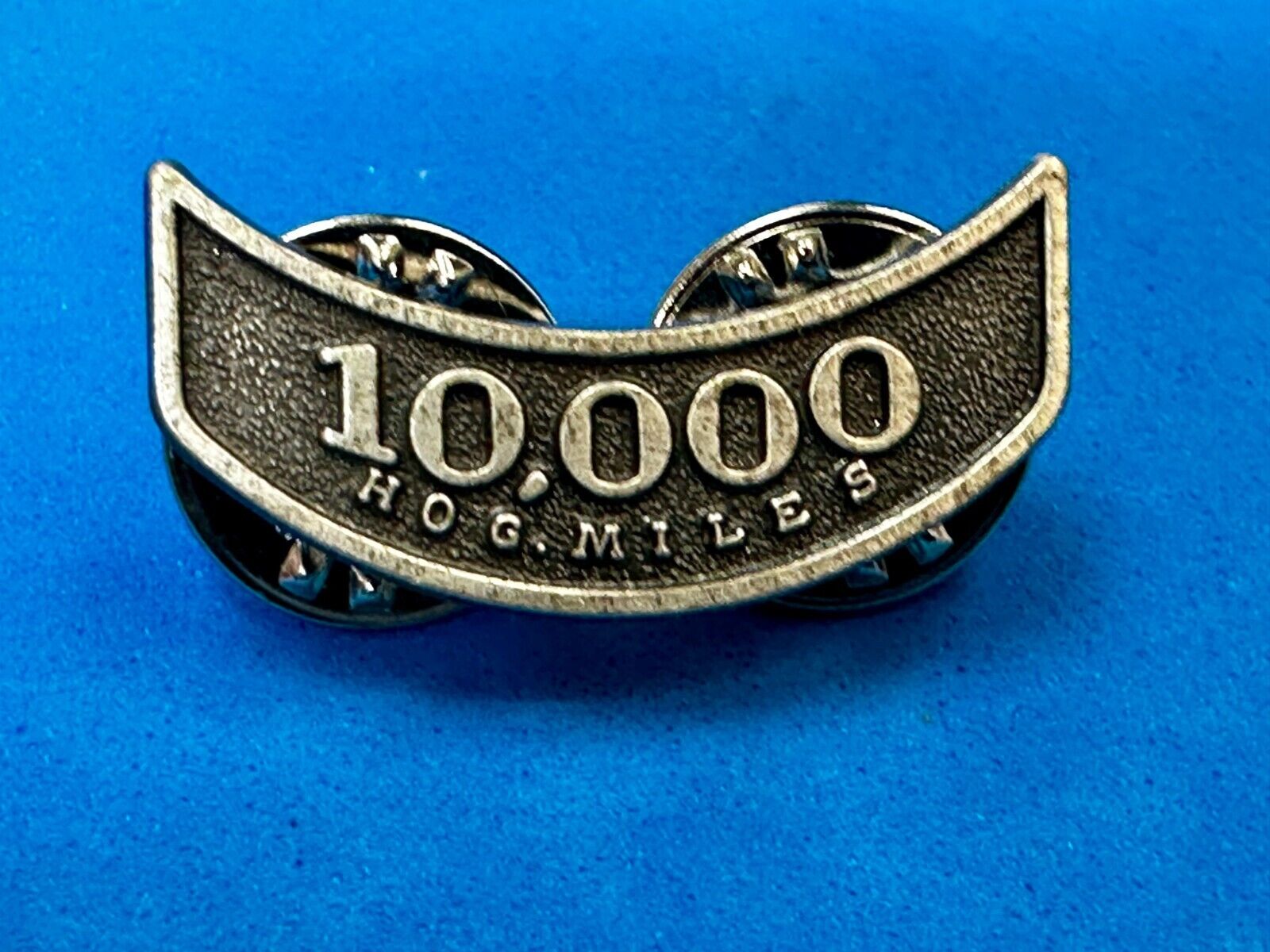 10,000 HOG Miles Award Harley Davidson Motorcycles Pin for Jacket Hat or Vest