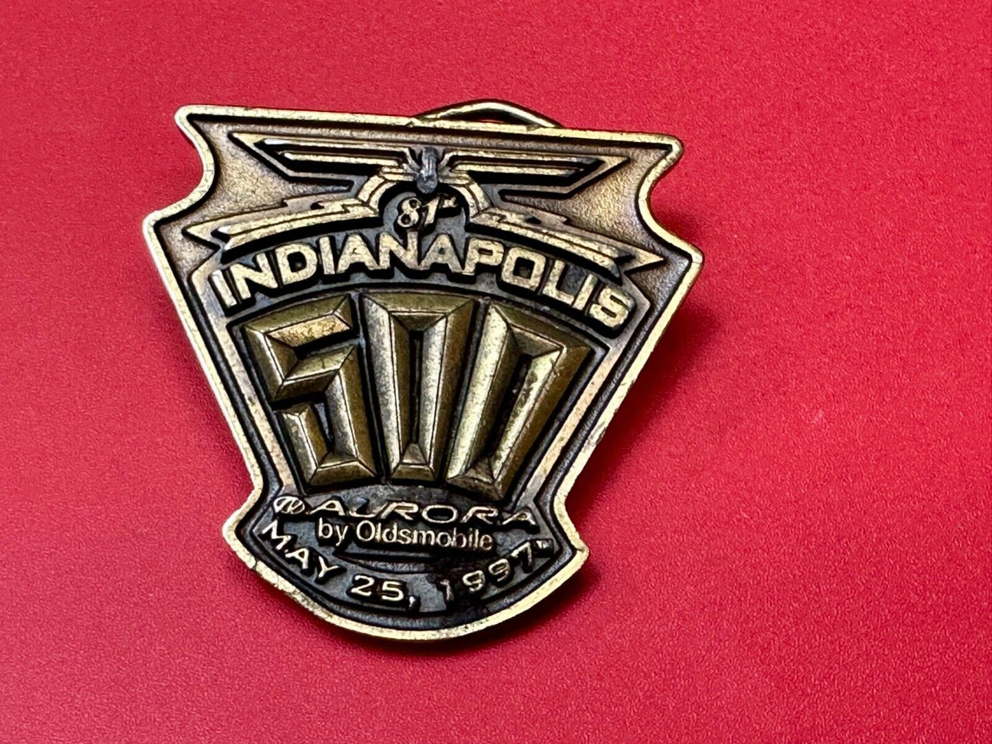 81st Indianapolis 500 Race Aurora Oldsmobile 1997 Siskiyou belt buckle