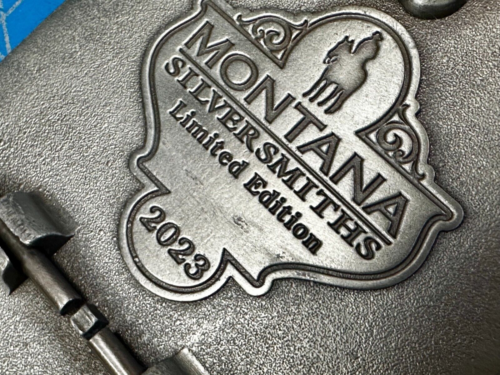 2023 Pendleton Whiskey Let'er Buck Rodeo Cowboy Montana Silversmiths Belt Buckle