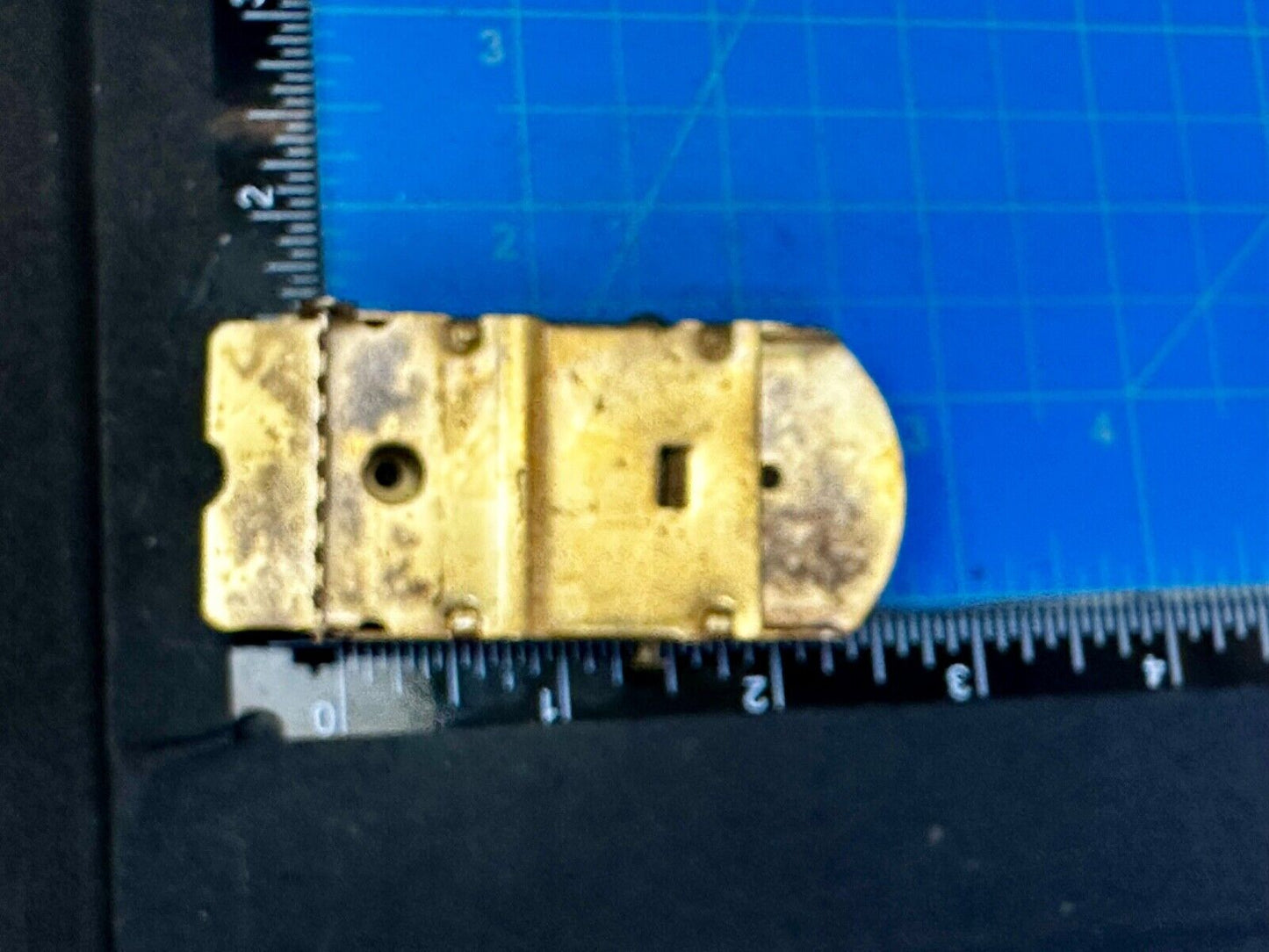 US Navy Air Warfare Specialist Military Silver Brass Tone Vintage Belt Buckle