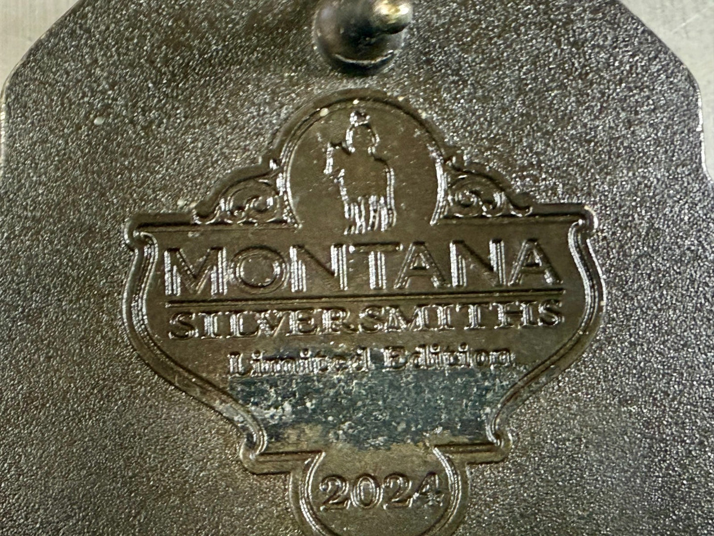 2024 Pendleton Whiskey Let'er Buck Rodeo Cowboy Montana Silversmiths Belt Buckle