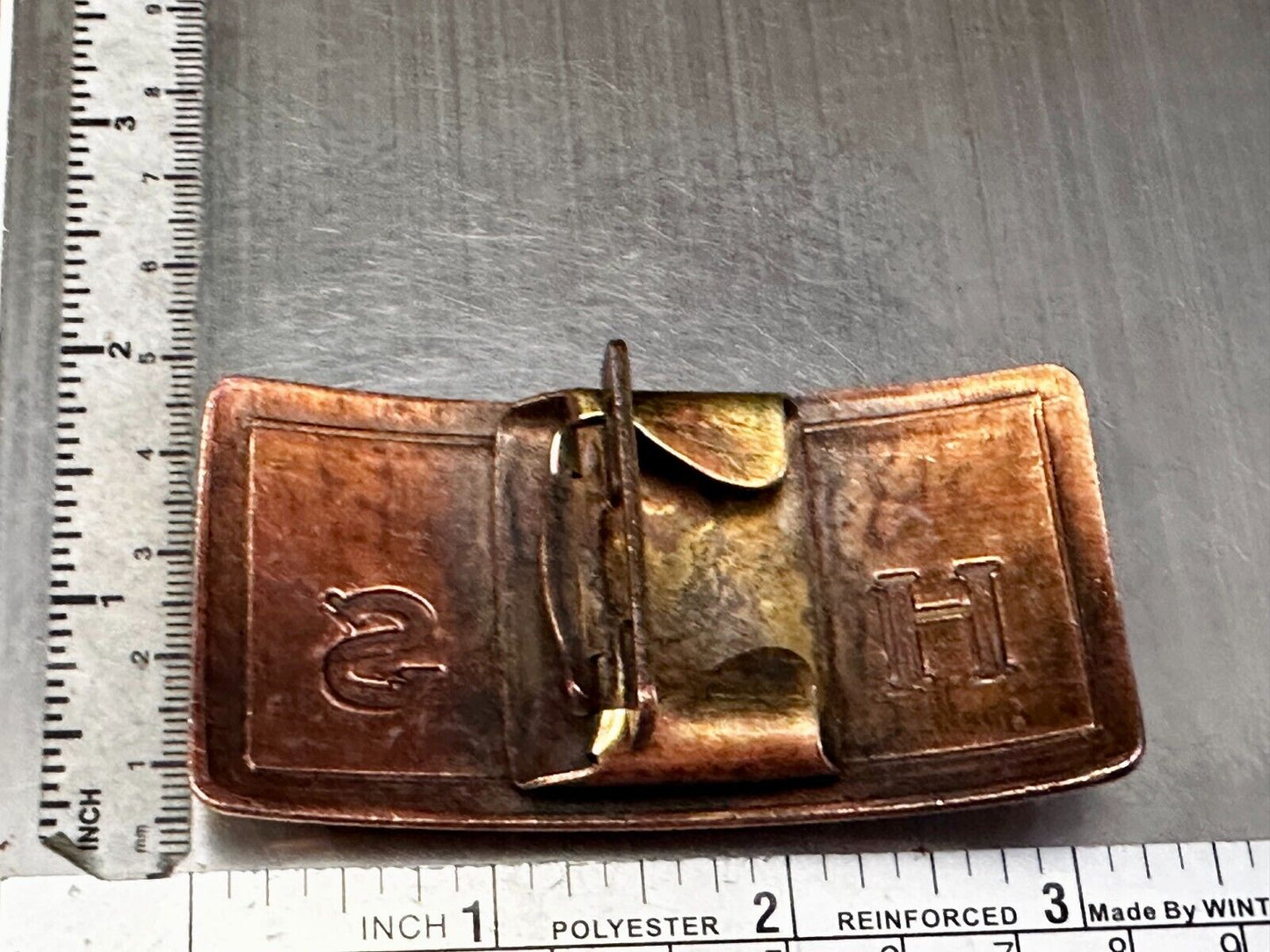 Tranquility High School Logo Seal Belt Buckle Invisible Made in USA