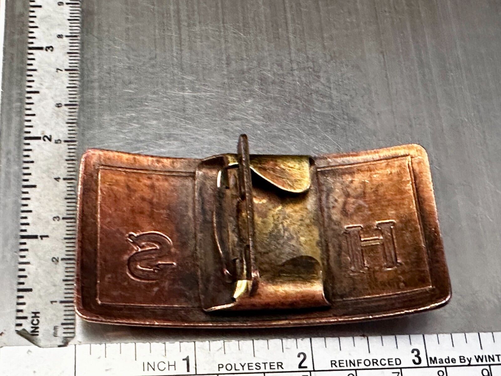 Tranquility High School Logo Seal Belt Buckle Invisible Made in USA