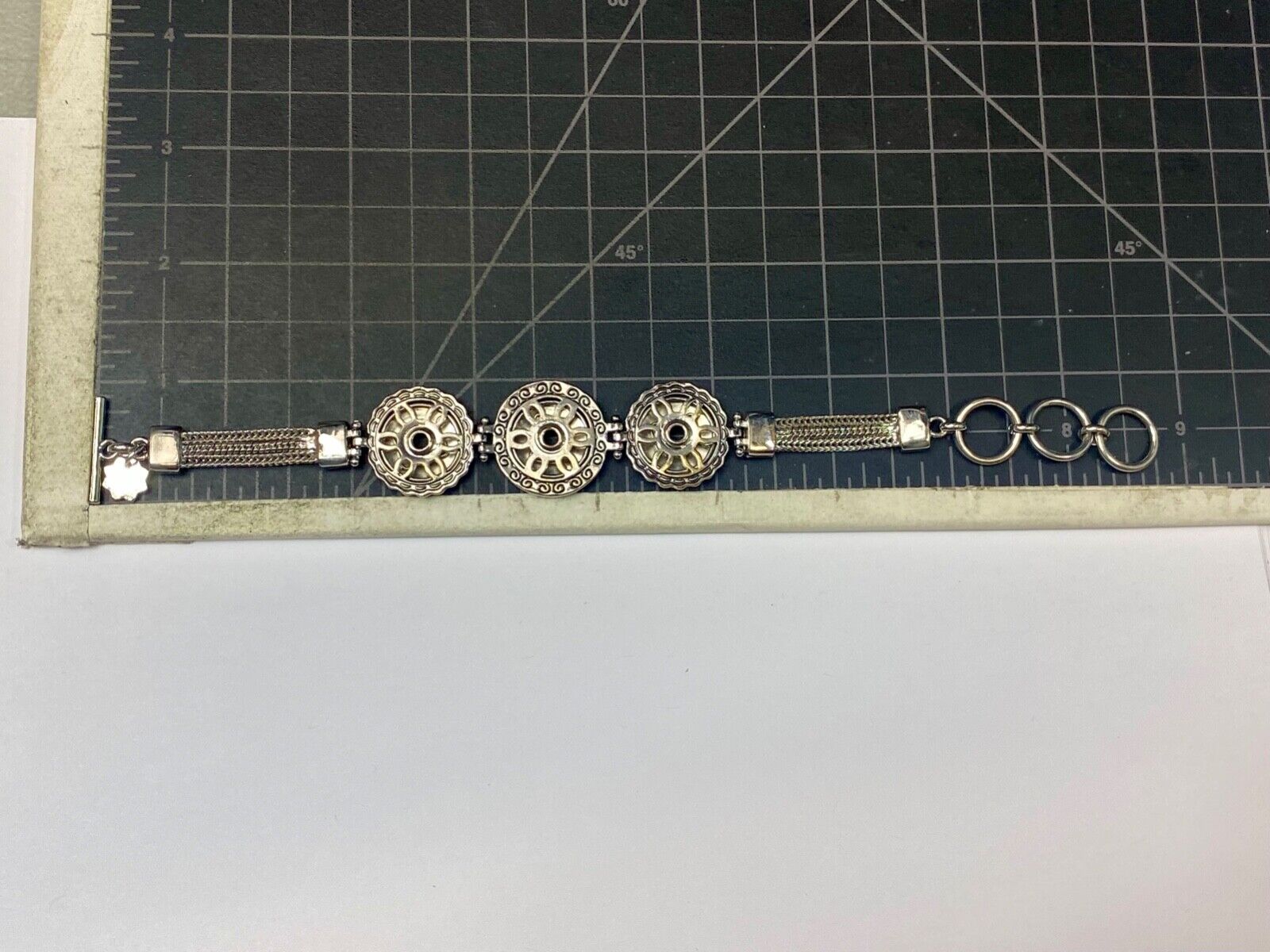 Three Space bracelet  for Original for 18mm Magnolia And Vine Snaps