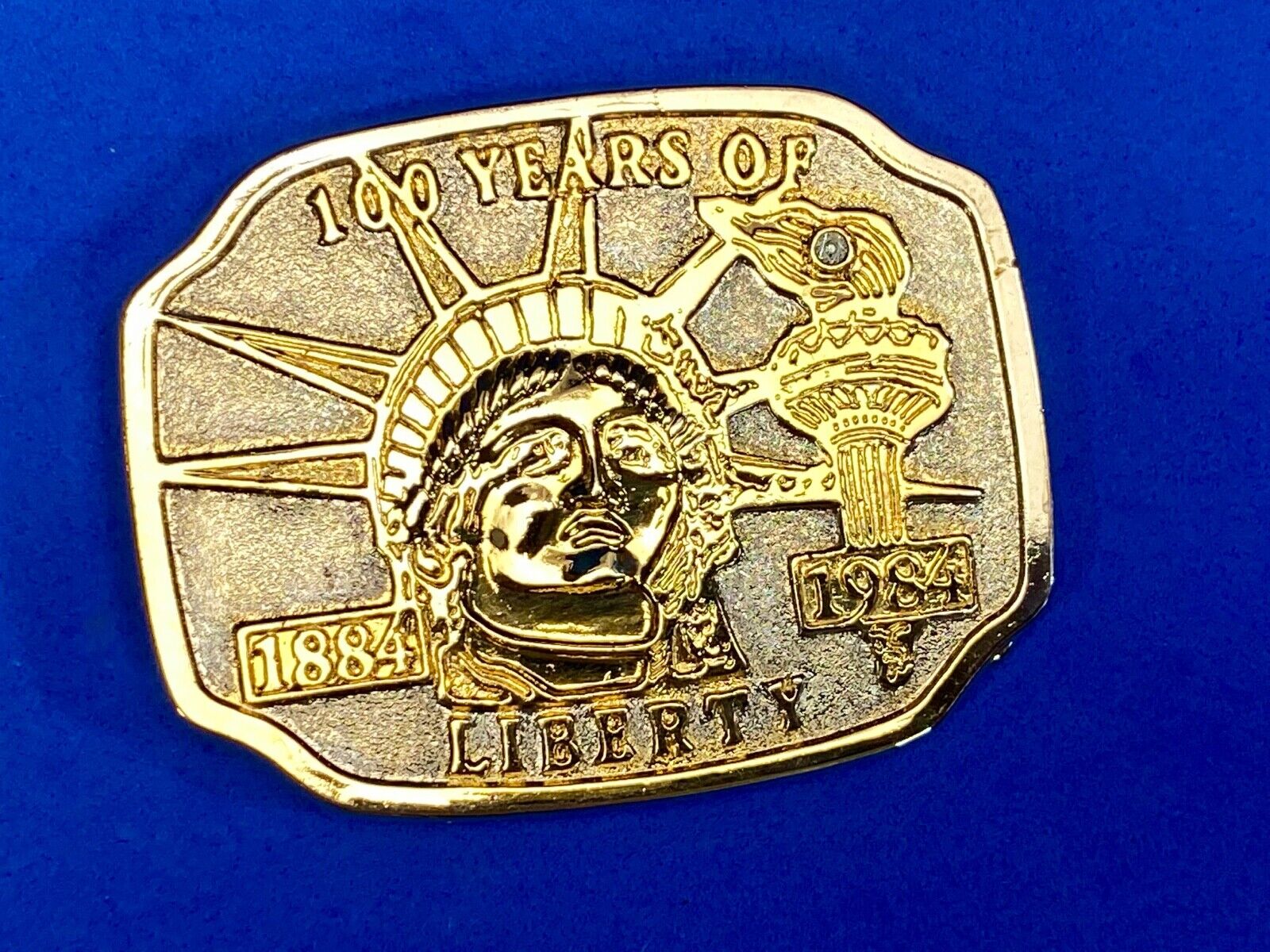 United States Of America Statue Of Lady Liberty Usa New York Belt Buckle