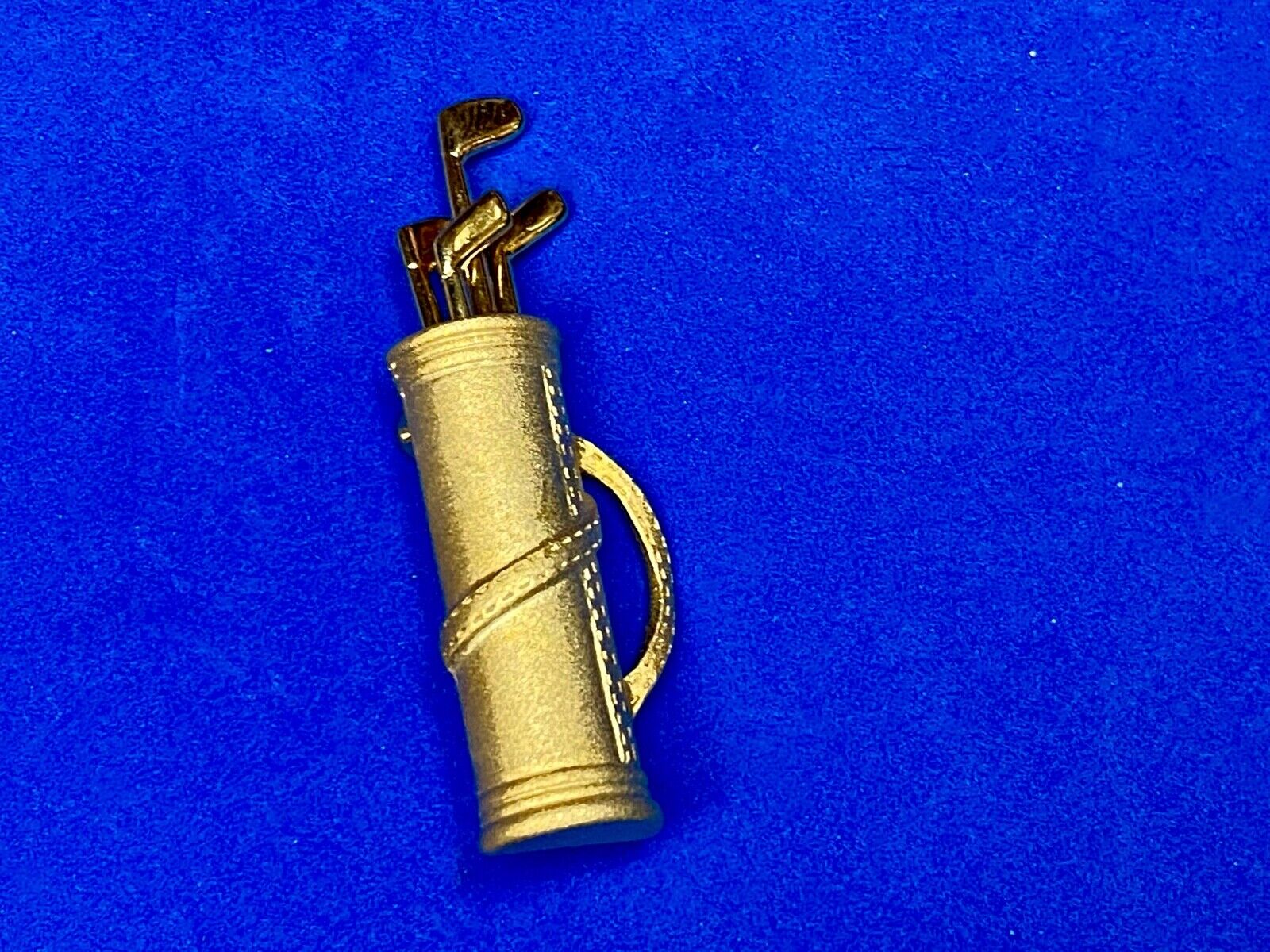  Vintage Golf Clubs Caddy Brooch Pin Ladies Jewelry Signed Tara