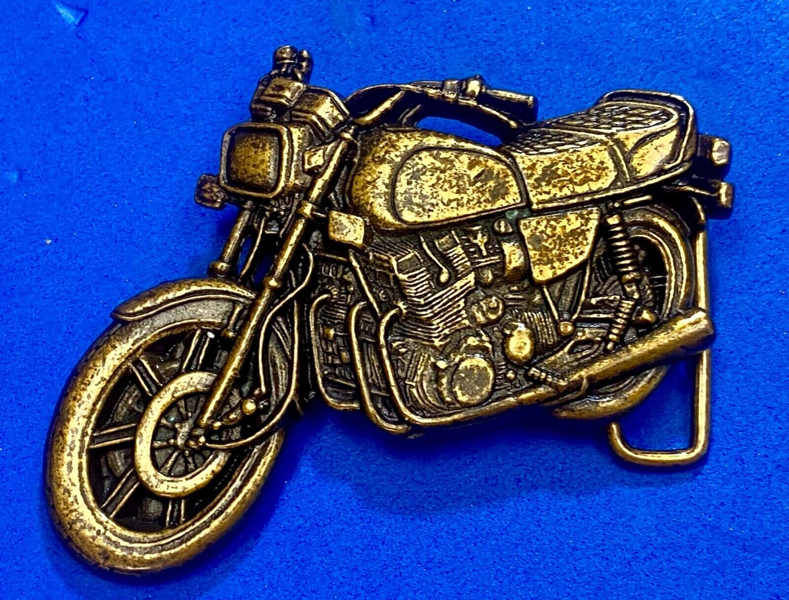 Vintage cutout Motorcycle Honda? Bikers  belt buckle by Joomi, JOOL2