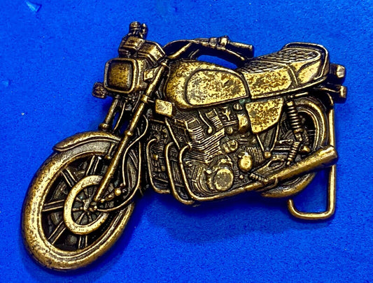 Vintage cutout Motorcycle Honda? Bikers  belt buckle by Joomi, JOOL2