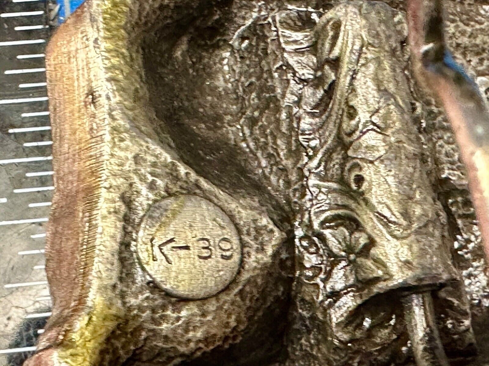 Train Steam Locomotive Vintage 1978 Cutout RR Bergamot Belt Buckle