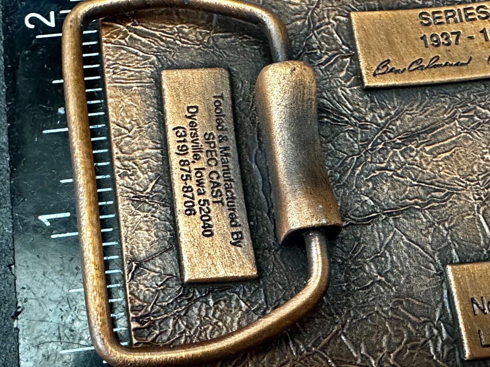 TISCO 58 Years Tractor Implement Supply Co. Since 1937 Belt Buckle by Spec-Cast