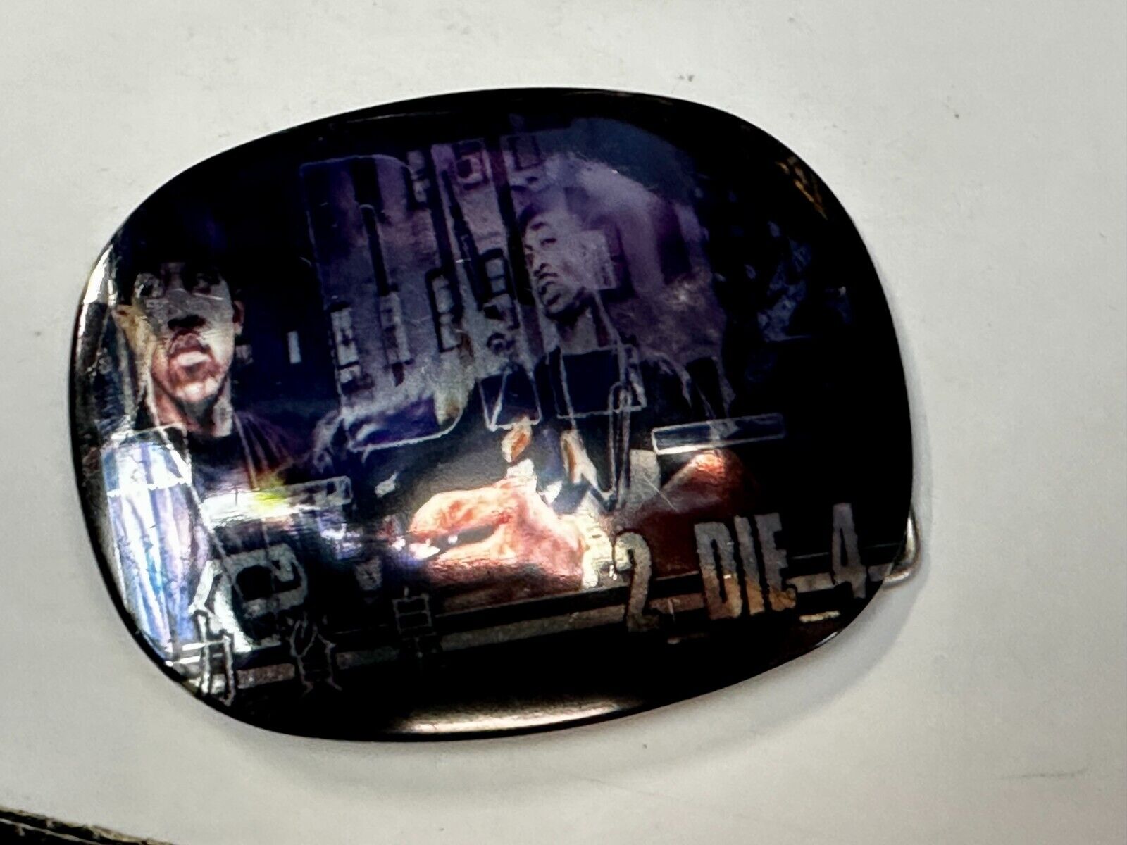 Tove Lo - 2 Die 4  Hologram Style NOS Rap Music Legend Millennium Belt Buckle