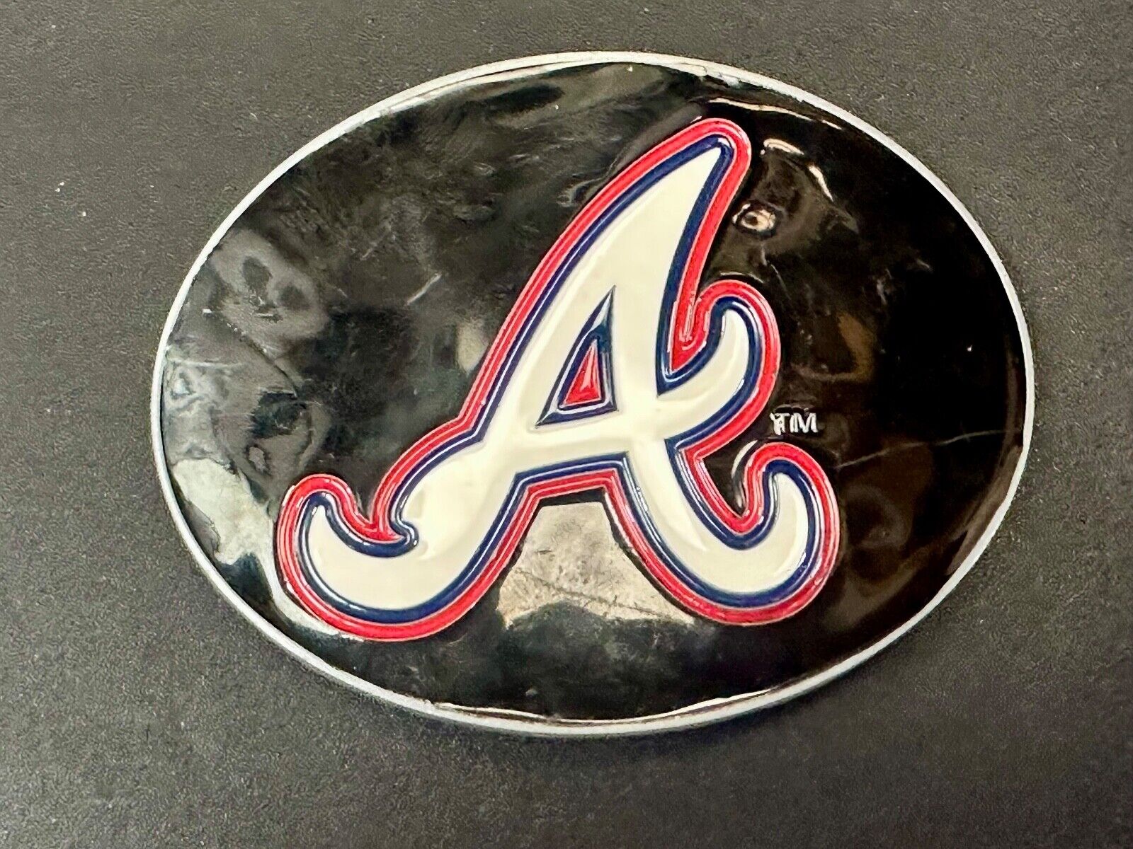 Atlanta Braves Baseball Team Emblem  Mlbp 2011 Belt Buckle By Siskiyou Sports