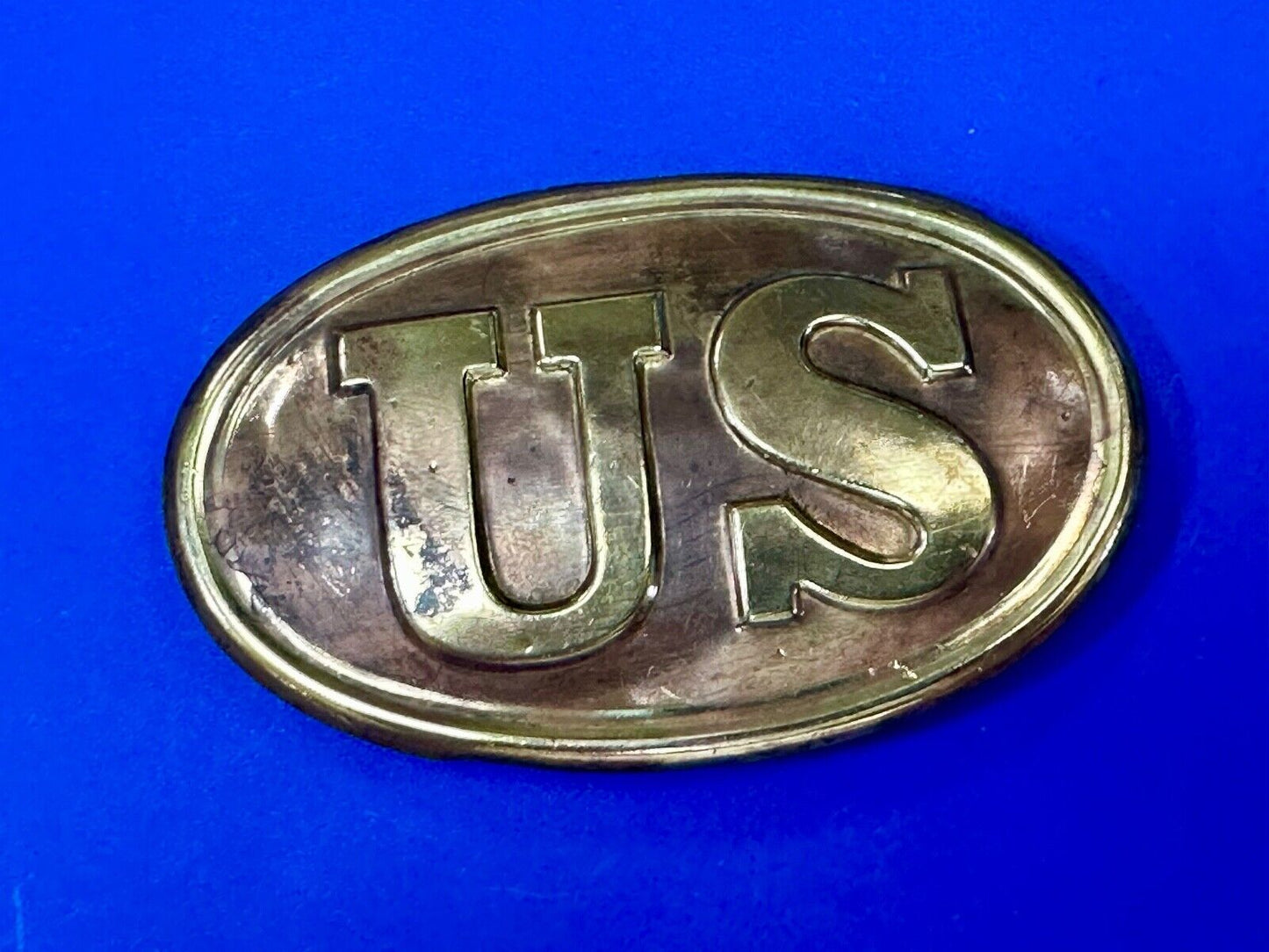 U.S. CIVIL WAR WAIST BELT PLATE US Soldiers Replica Belt Buckle  unknown to me!
