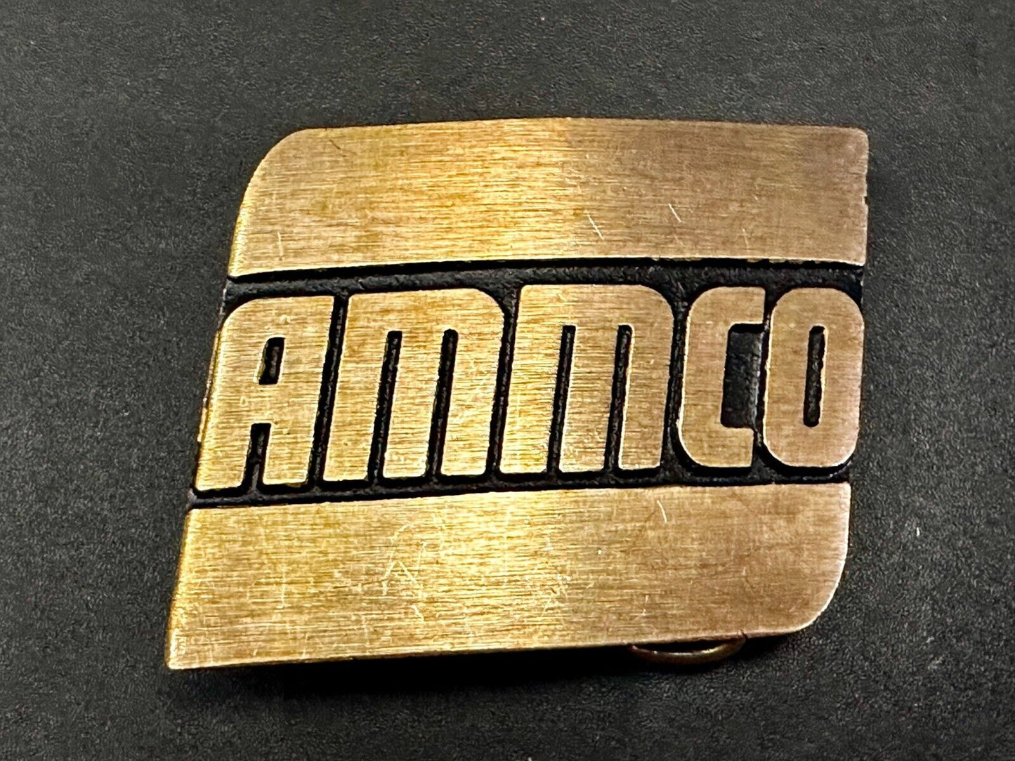 Ammco Solid Brass Transmition Brake Auto Car Shop Belt Buckle By Dynabuckle