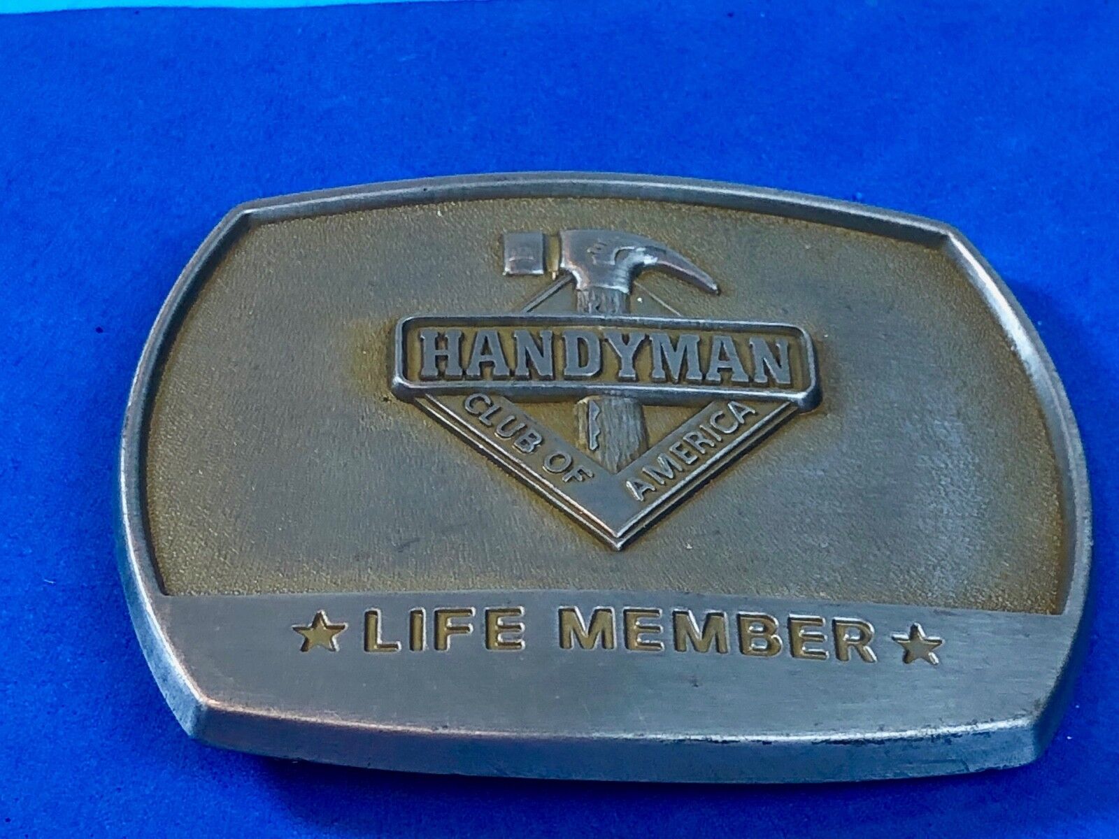 Vintage Handyman club of America Belt Buckle - Mom's Dads Wife Gift Belt Buckle 