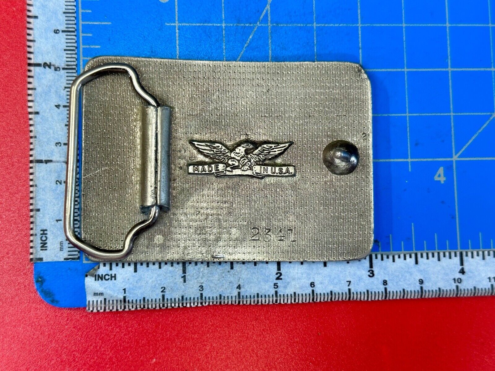 Americas Bravest Volunteer Fire Department tribute belt buckle