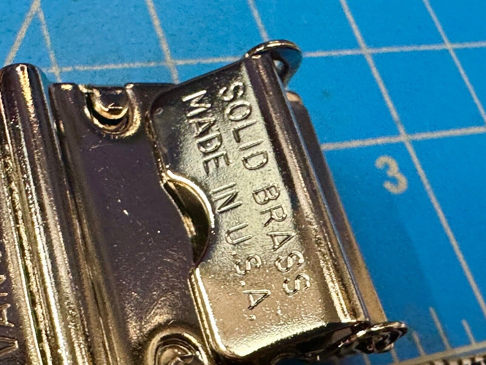 US Navy Petty Officer 1st Class Silver Brass Vanguard Belt Buckle  USN Military