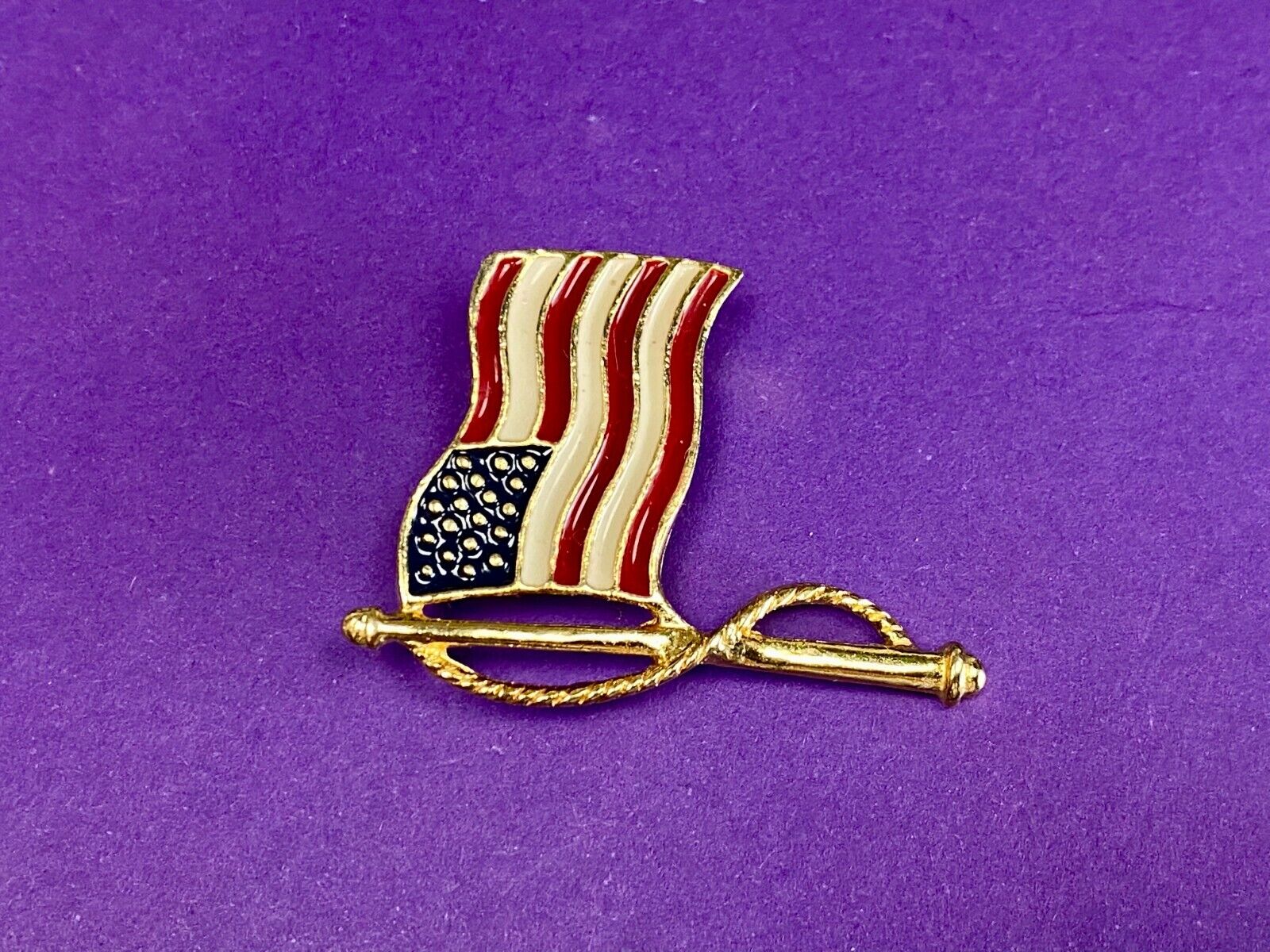 Us Flag Brooch Premier Designs Stars And Stripes Red White And Blue American Pin