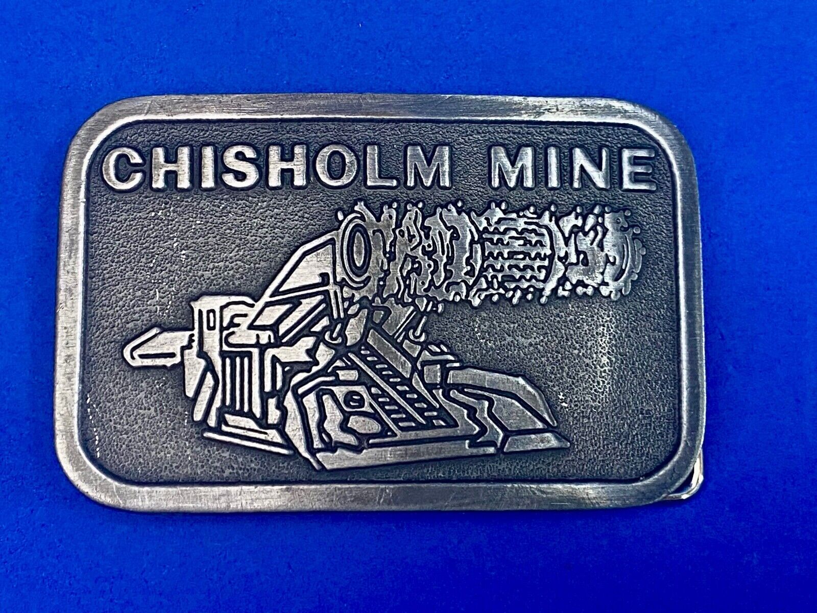 Vintage Belt Buckle Minnesota Chisholm, Mn Iron Mine -  Museum Of Mining 