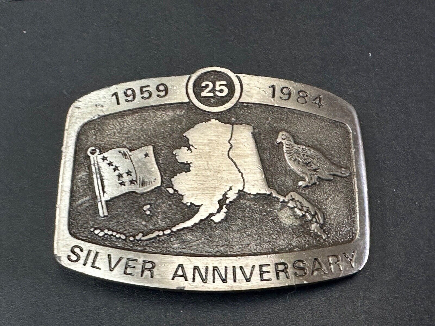Alaska 1959 - 1984 25 Years of Statehood Silver Anniversary 1st Edition by Eldon
