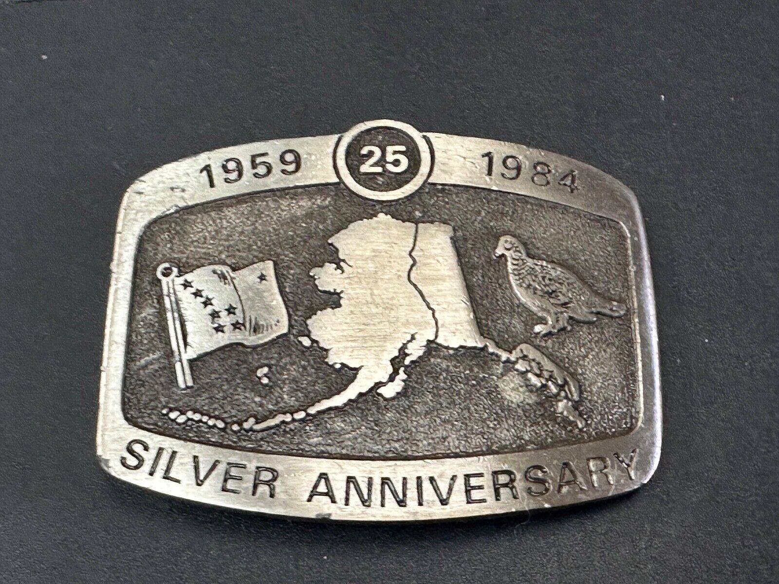 Alaska 1959 - 1984 25 Years of Statehood Silver Anniversary 1st Edition by Eldon