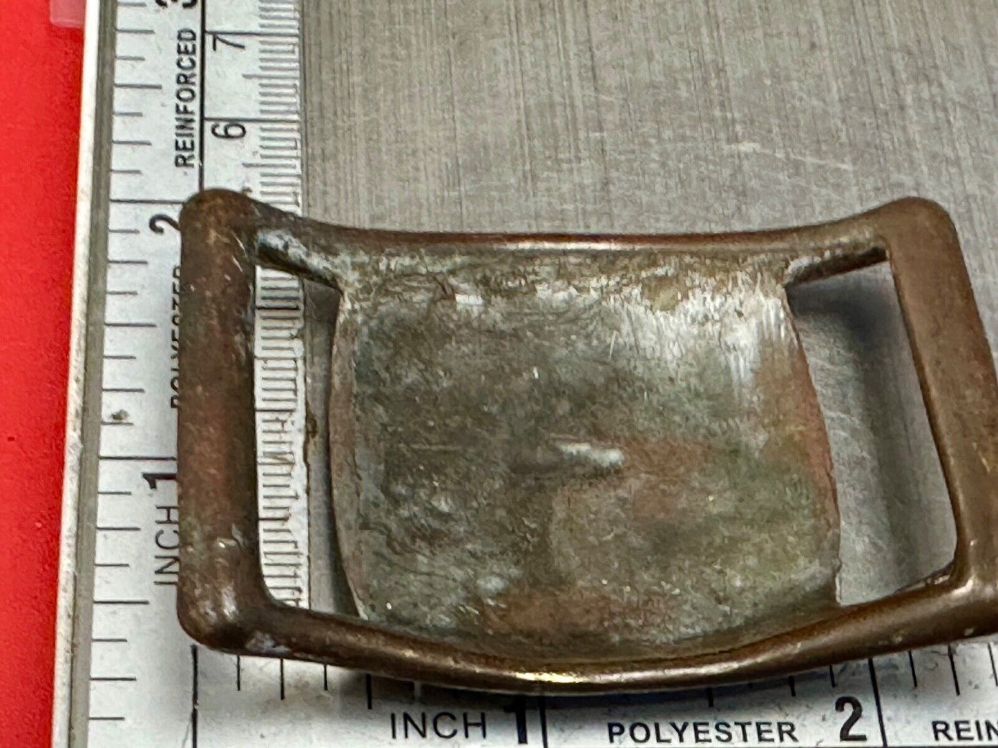 unknown to me! vintage belt scarf slide buckle