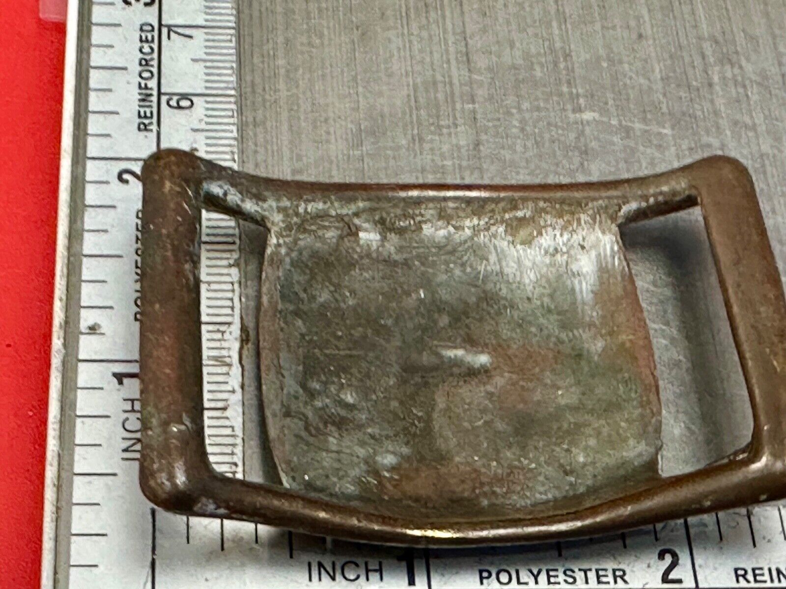 unknown to me! vintage belt scarf slide buckle