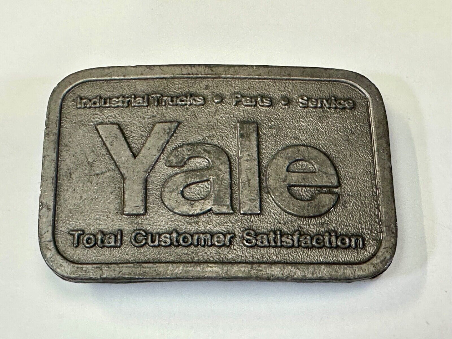 YALE Trucking Industrial Parts Service Total Customer Satisfaction belt buckle