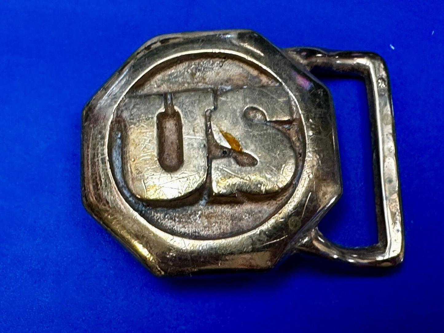 US Civil Soldiers Union Army Replica? Unknown to me! Hexagon Cast Belt Buckle