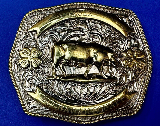 2022 Buchanan County Fair Iowa? Trophy Belt Buckle