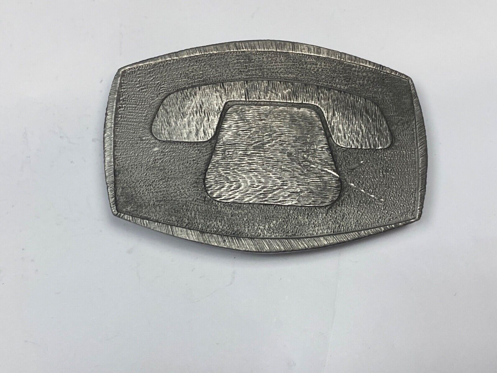 This Is A Telephone Belt Buckle  - A Landline, With A Wire!  - Ask An Old Person