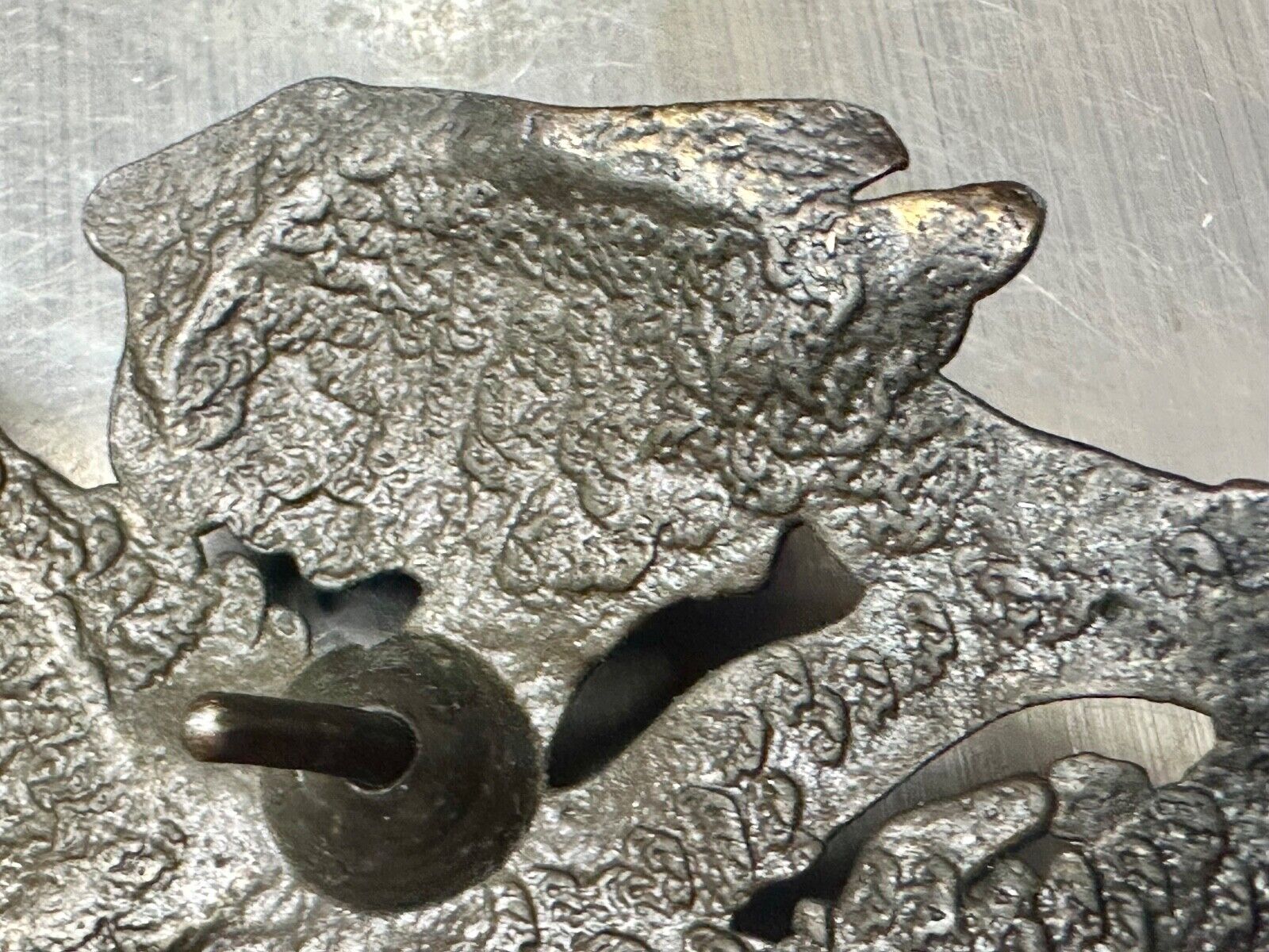 Vintage Chinese Dragon  Vintage artisan? Large Oversized Belt Buckle