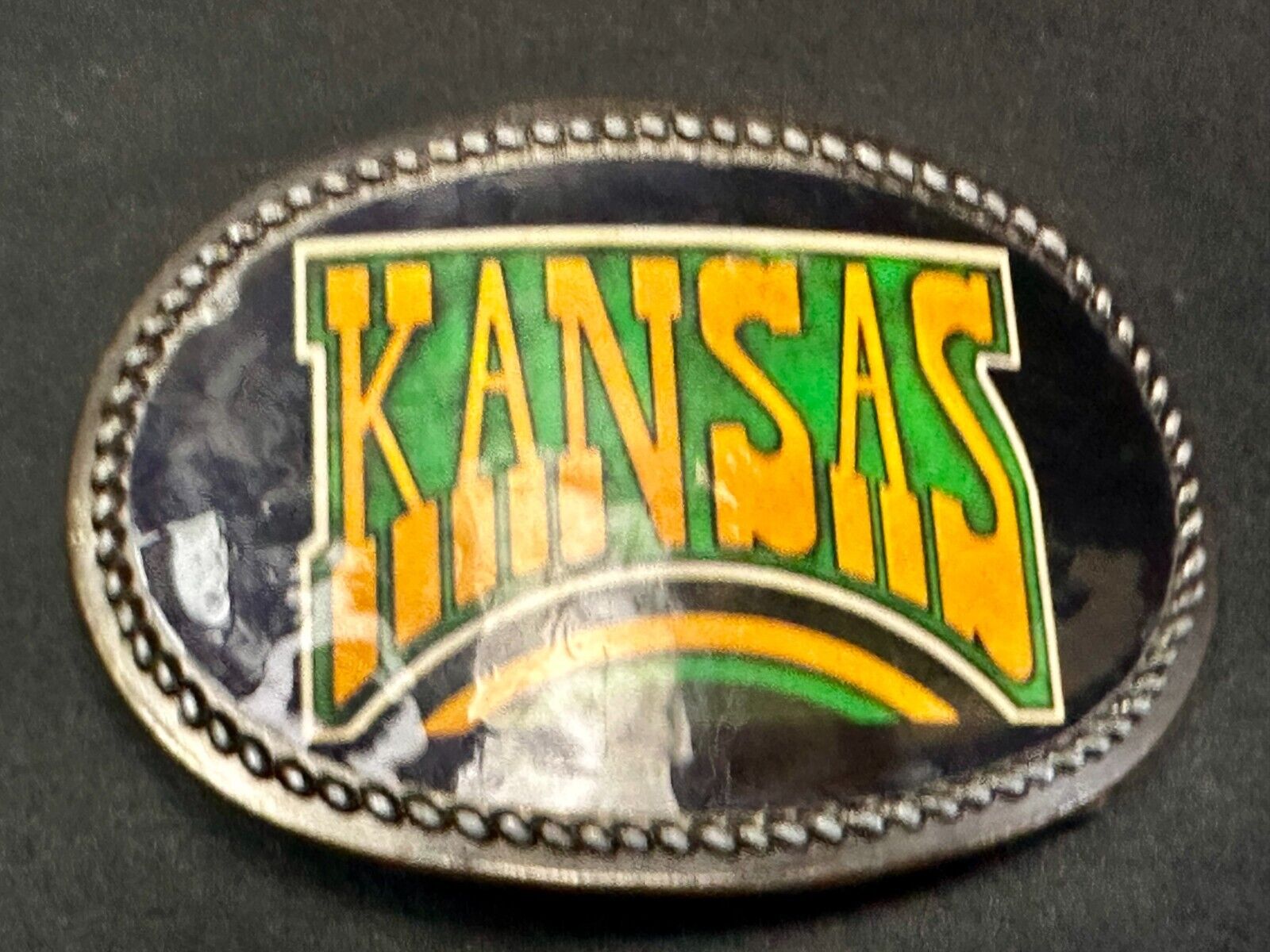 KANSAS Band Iconic Rock Music Themed Collectors Belt Buckle by Midwestern