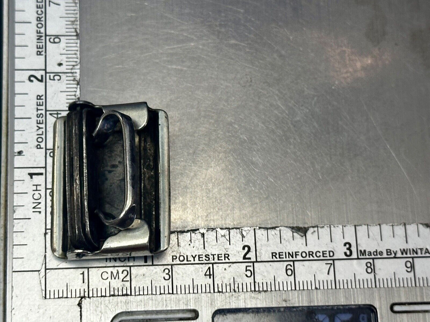 Art Deco Letter A Initial Monogram Belt Buckle by KantSlip
