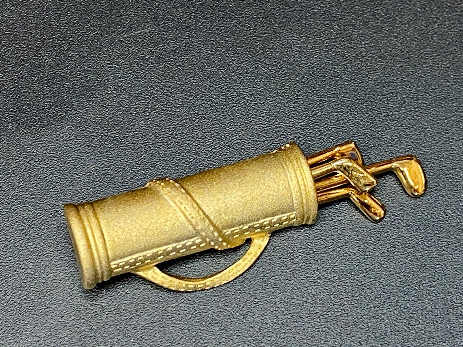  Vintage Golf Clubs Caddy Brooch Pin Ladies Jewelry Signed Tara
