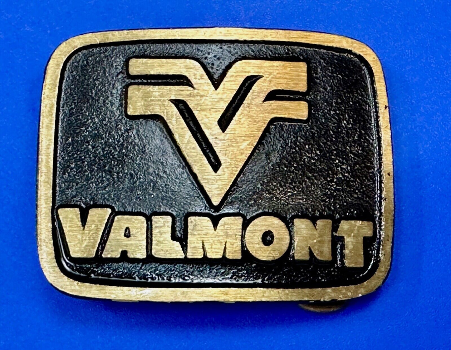 Valmont skincare products Company Solid Brass Vintage Belt Buckle by Dynabuckle