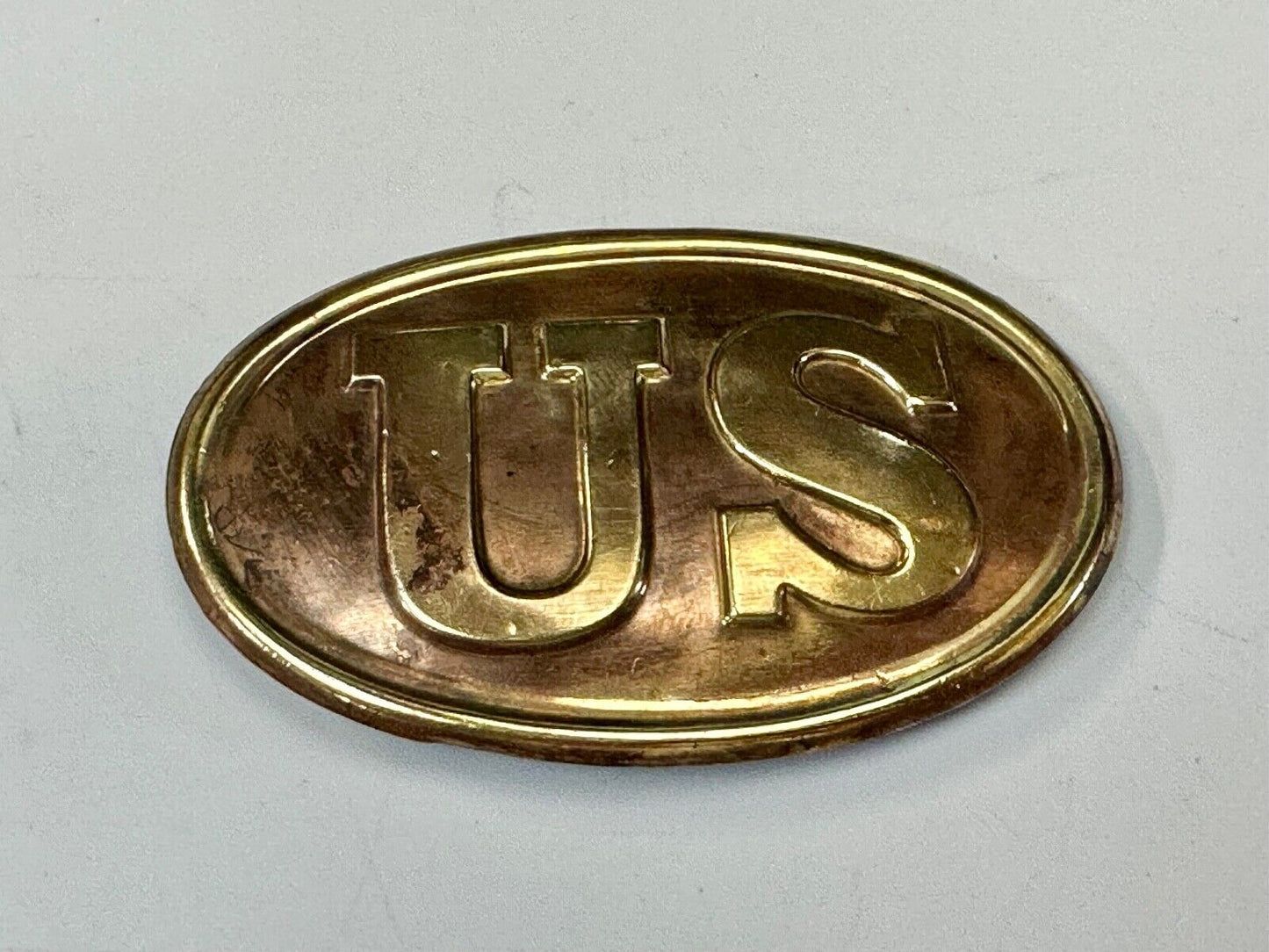 U.S. CIVIL WAR WAIST BELT PLATE US Soldiers Replica Belt Buckle  unknown to me!