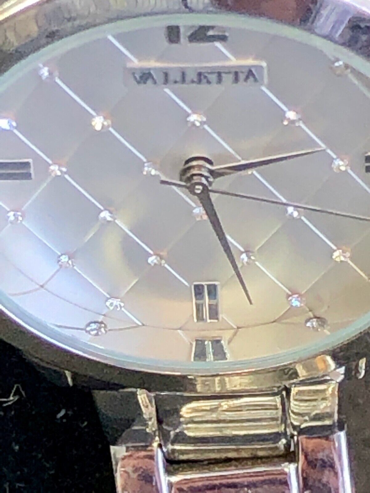 Valletta Modern Silver Tone Women's Dress Watch - Fresh Battery 