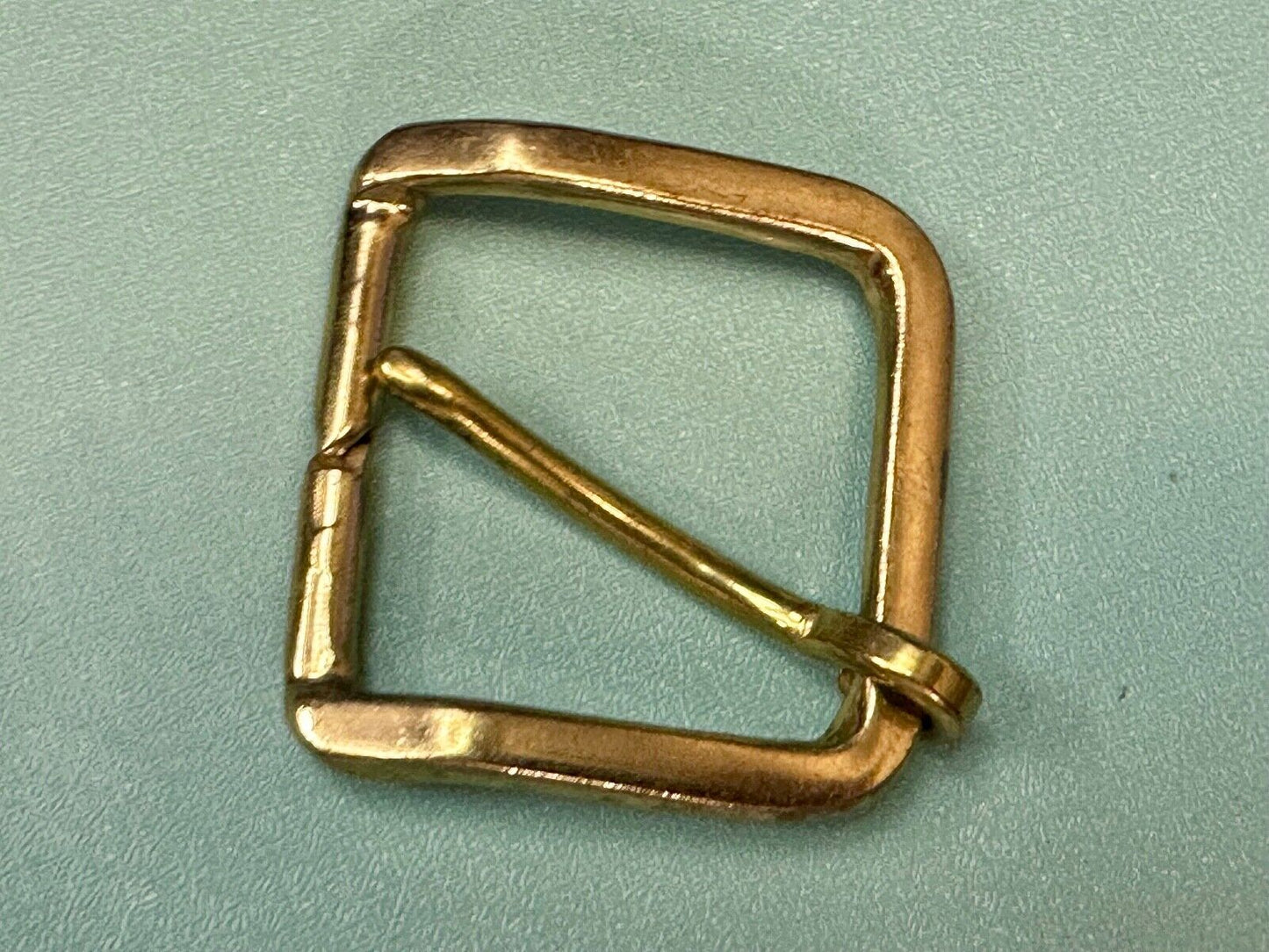 Vintage  replacement belt buckle marked W with unique angle