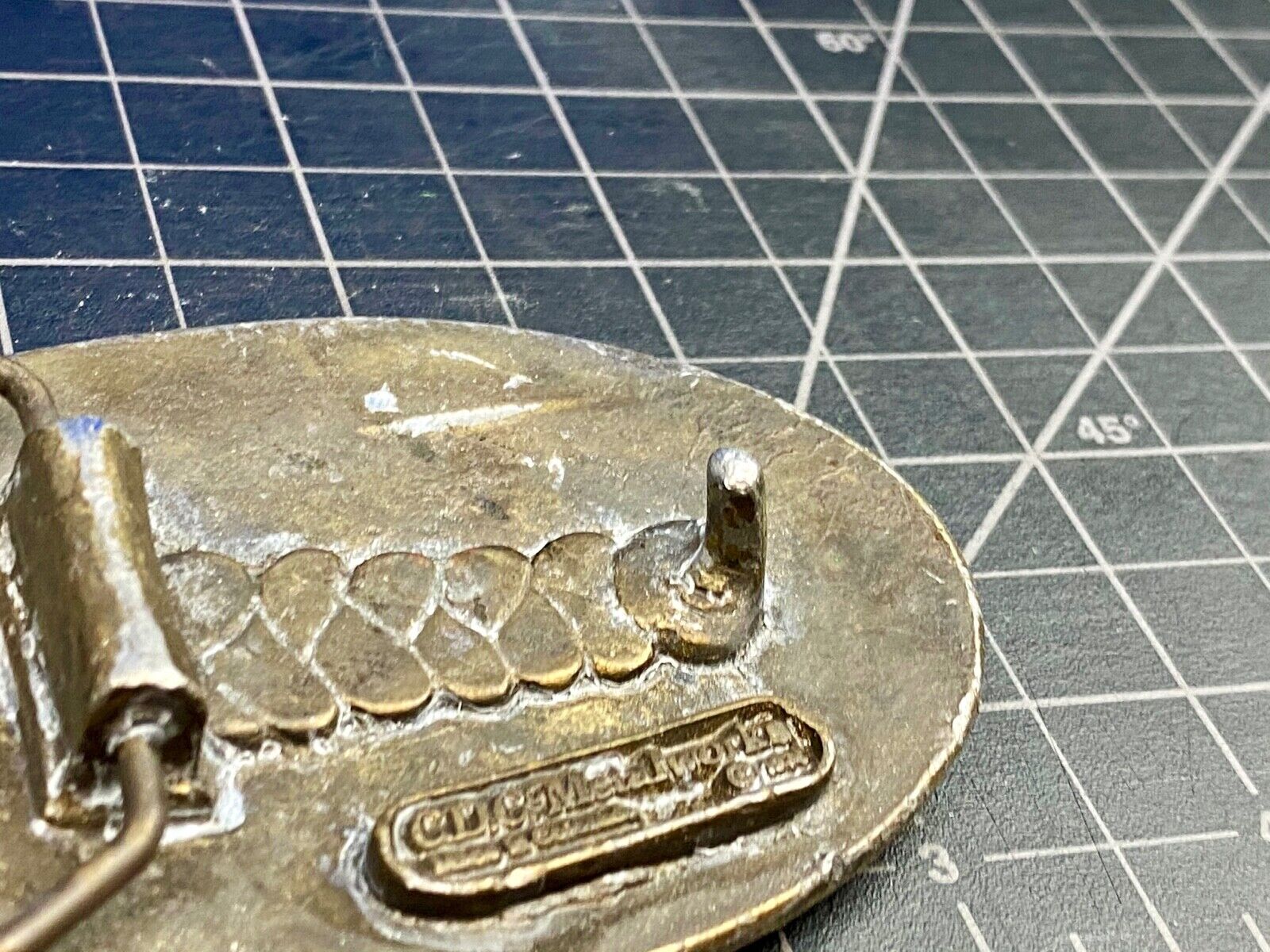 United States of America Twenty Dollar belt buckle by CDC Metal Works 