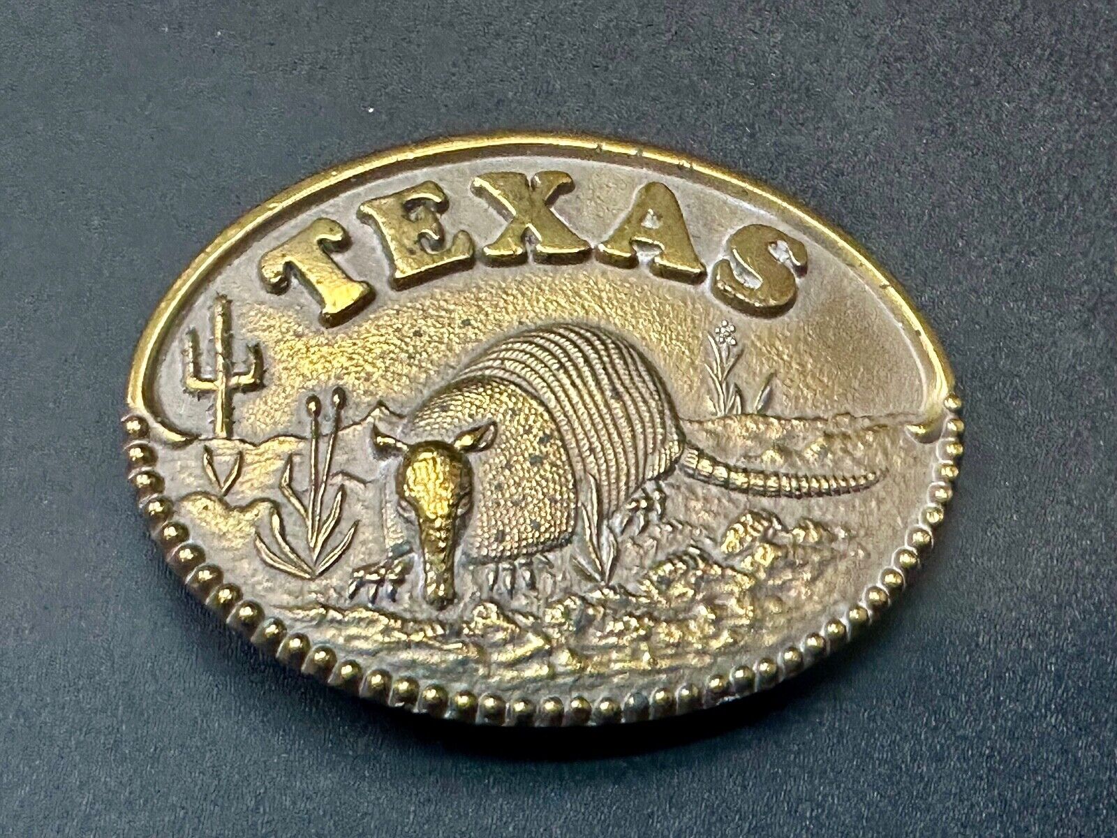 The Great State of Texas - Xalcaco T-17 Vintage belt buckle