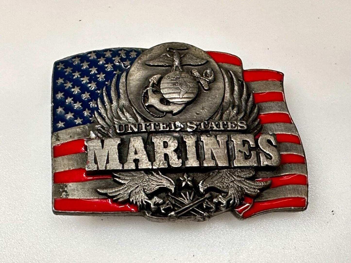 United States Marines Patriotic Usa The Few Proud American Military Belt Buckle
