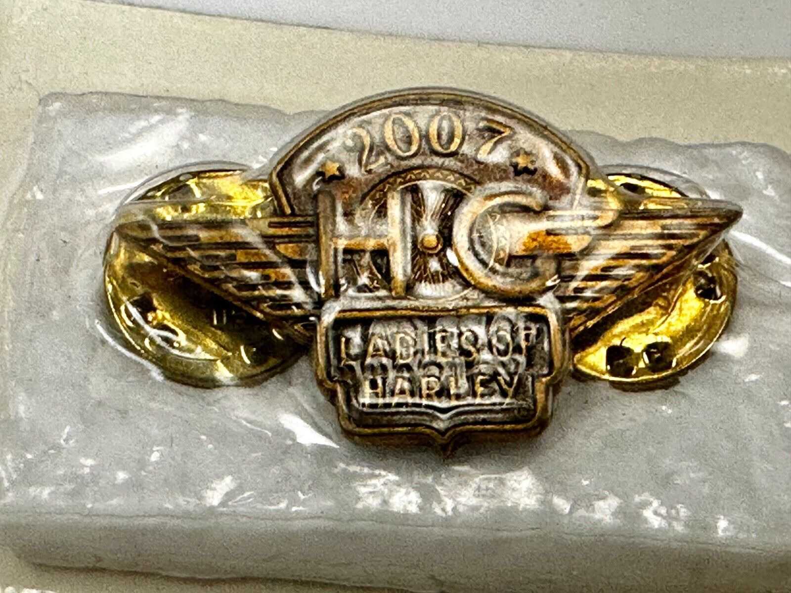 2007 Ladies of Harley Davidson Owners Group HOG Pin for Jacket or Vest