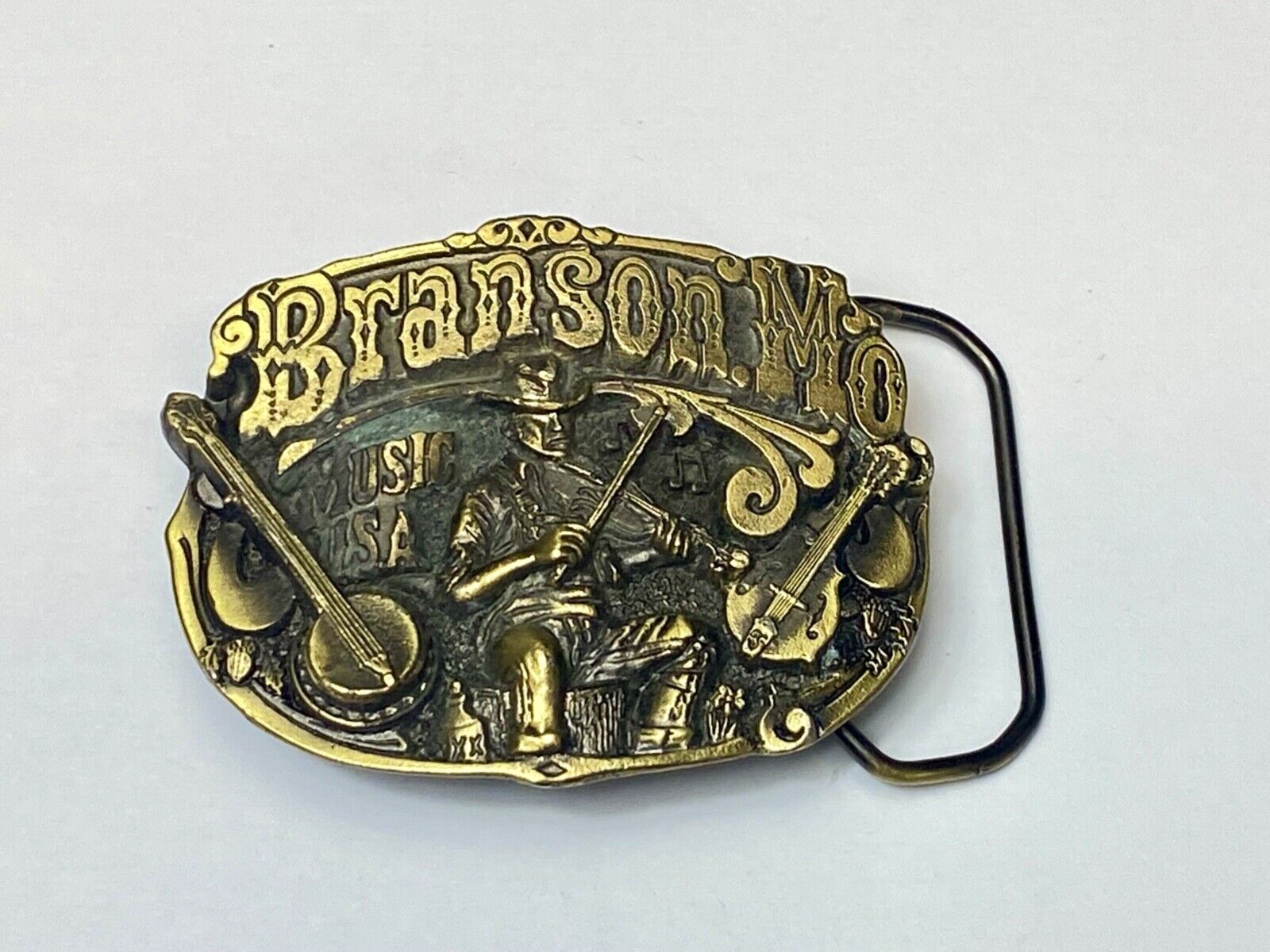 80's Branson Missouri music pickers MO -The Great American Belt Buckle Company