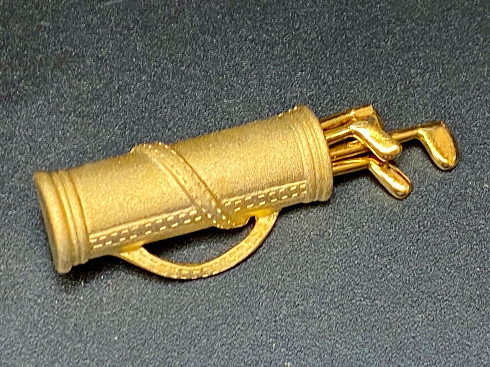  Vintage Golf Clubs Caddy Brooch Pin Ladies Jewelry Signed Tara
