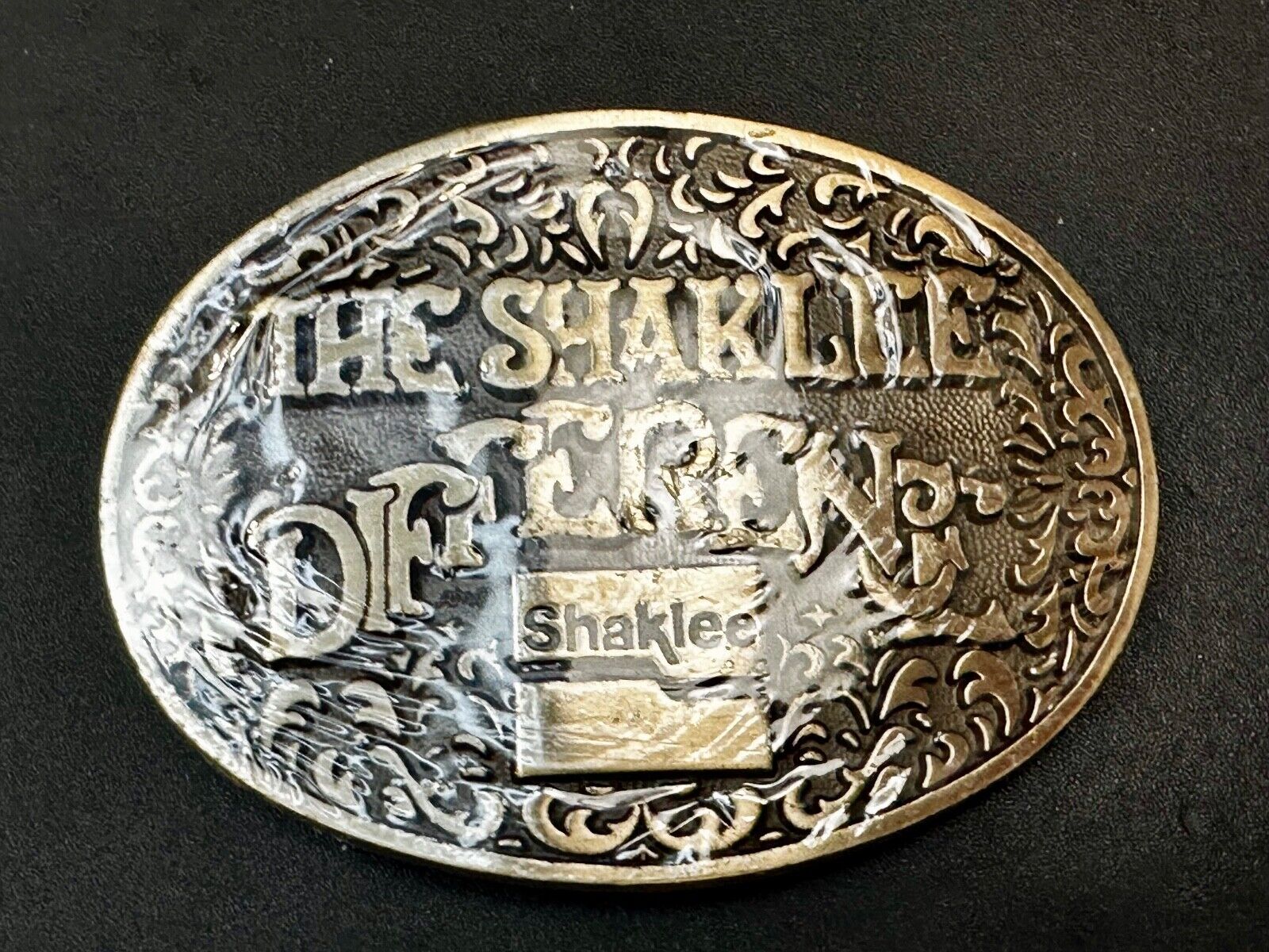 The Shaklee Difference Vintage Award Division Medals Solid Brass NOS Belt Buckle