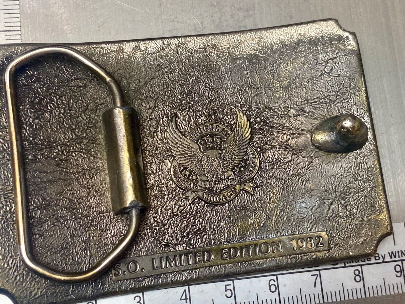Vintage 1982 **SOUTHERN OUTDOORS MAGAZINE** COMMEMORATIVE BUCKLE